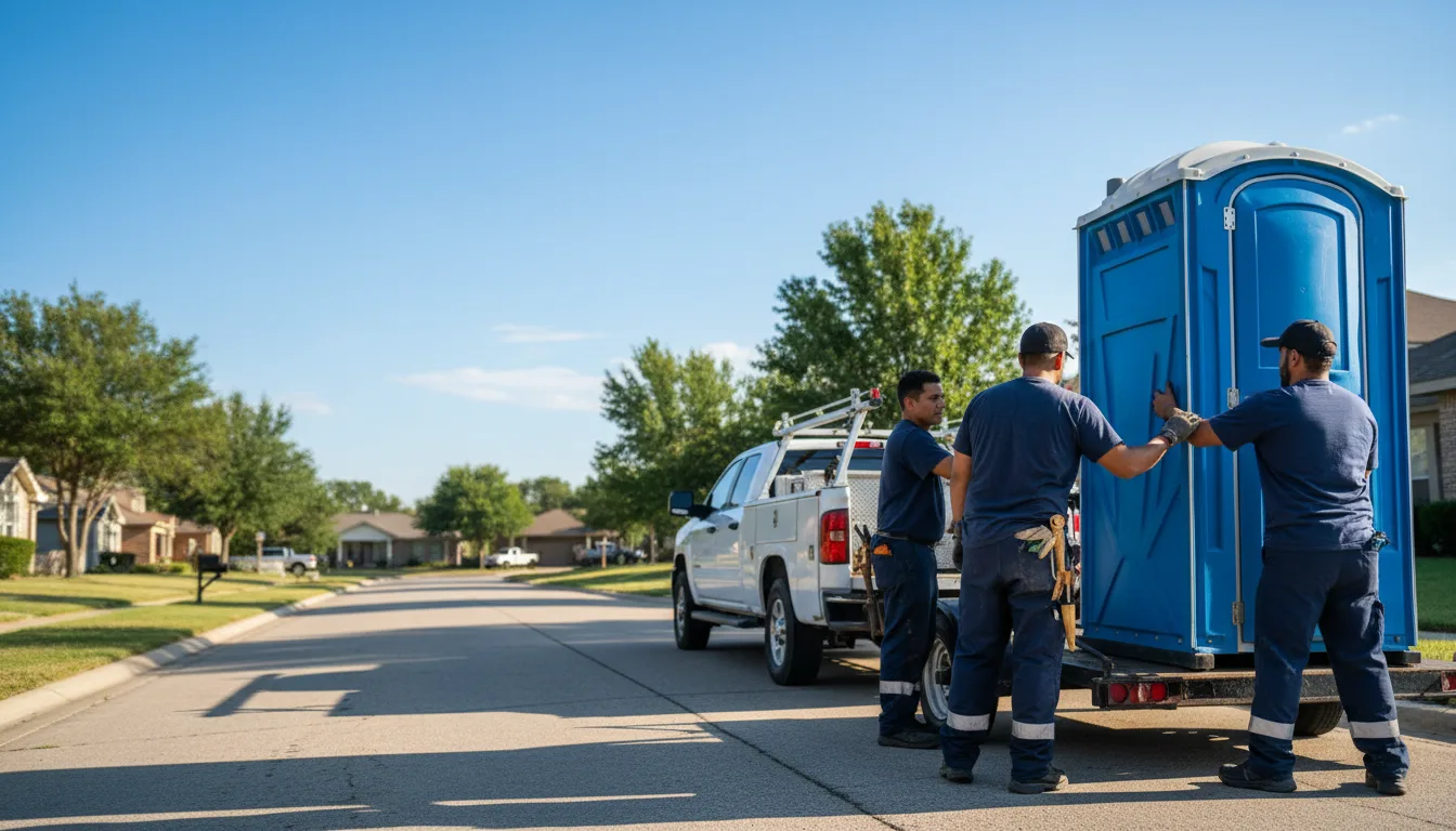 Portable Toilet Rental in Frankford, MO near me